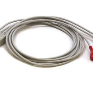 Patient Monitors ECG Leads 3 lead snap adult-pediatric TPU AHA 40"