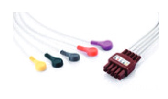 Patient Monitors ECG Leadwires 12 Lead Clip chest