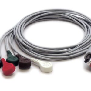 Patient Monitors ECG Mobility Leadwires 5 Lead Clip AAMI 36"