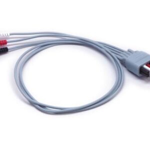 Patient Monitors ECG Mobility Leadwires 3 Lead Snap AAMI 24"
