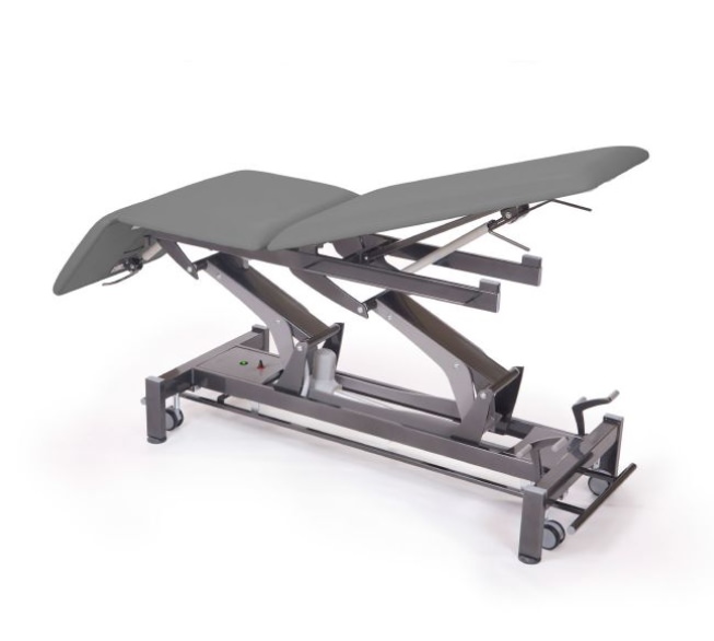 Chattanooga TREATMENT TABLES Montane Series Atlas 3 Section Graphite Grey with Postural Drainage