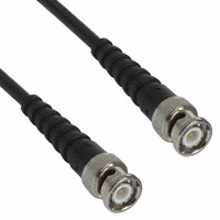 Ultrasound Cable BNC BNC 60" RG-58 Black