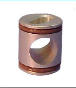 Dental Valve Spool with O-Rings