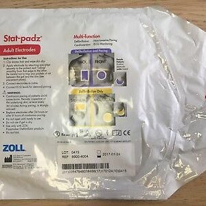 Defibrillator AED Zoll Stat Pads Electrode MultiFunction