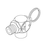 Autoclave Parts Pelton & Crane SAFETY VALVE (38 PSI)