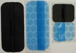 Physiotherapy Electrodes PROCARBON NON-GELLED CARBON RUBBER ELECTRODES 1.75" X 1.75" SQUARE