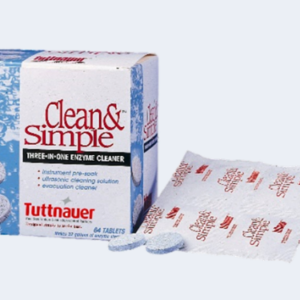 Ultrasonic Cleaner Accessories Tuttnauer Clean and Simple Ultrasonic Tablets Case B