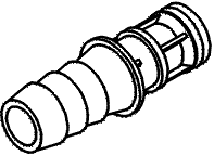 Autoclave Parts Male Quick Connect Fitting for Validator