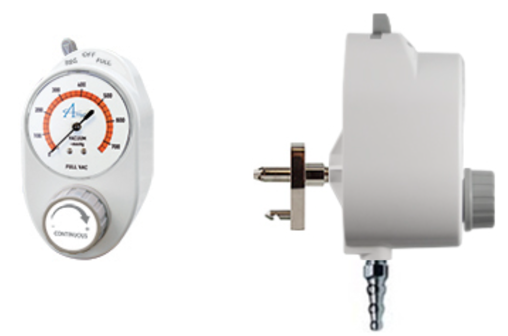Medical Gas Systems Regulators Amico Scout Series ISO Continuous High Regulator Analog Tubing Nipple Chemetron
