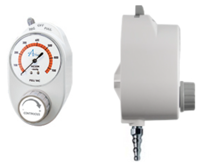 Medical Gas Systems Regulators Amico Scout Series ISO Continuous High Regulator Analog Tubing Nipple