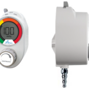 Medical Gas Systems Regulators Amico Scout Series ISO Continuous High Regulator Digital Tubing Nipple