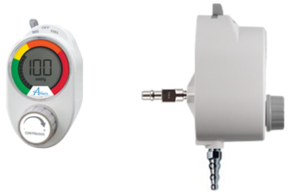 Medical Gas Systems Regulators Amico Scout Series ISO Continuous High Regulator Digital Tubing Nipple German