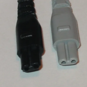 Lead Wire mini dual female .04" socket to .08" pin connectors 36"