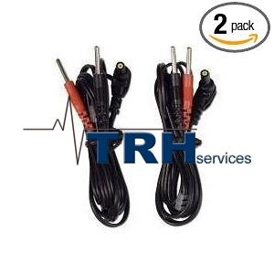 Lead Wire dual female 0.06” socket to .08” red/black pins