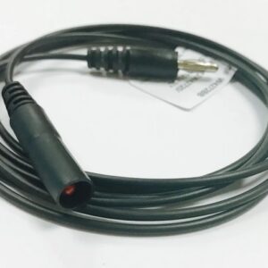 Physiotherapy Lead Wires SINGLE CDN BANANA TO SINGLE BANANA 54" BLACK